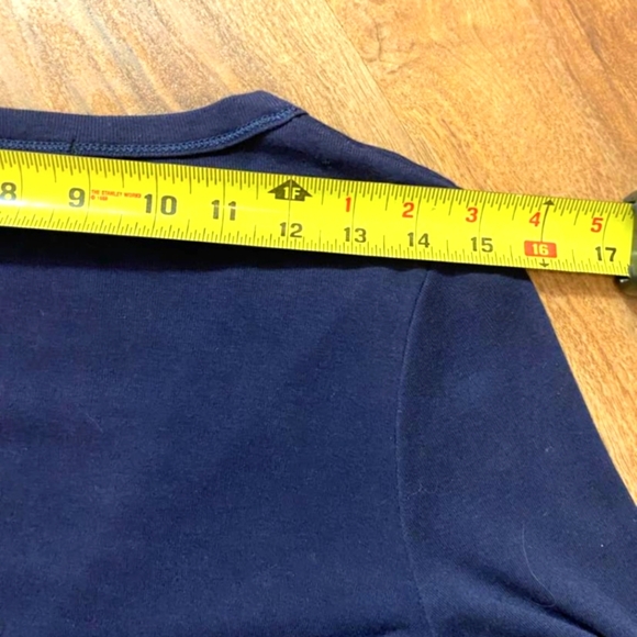 Talula Navy Blue Long Sleeved Button Up Cardigan Sweater With Pockets - Small - Picture 4 of 6